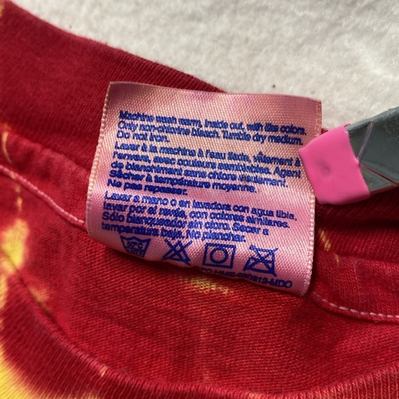 1990 Psychedelic The Doors Jim Morrison Tie Dye T-Shirt size XL - Picture 5 of 11